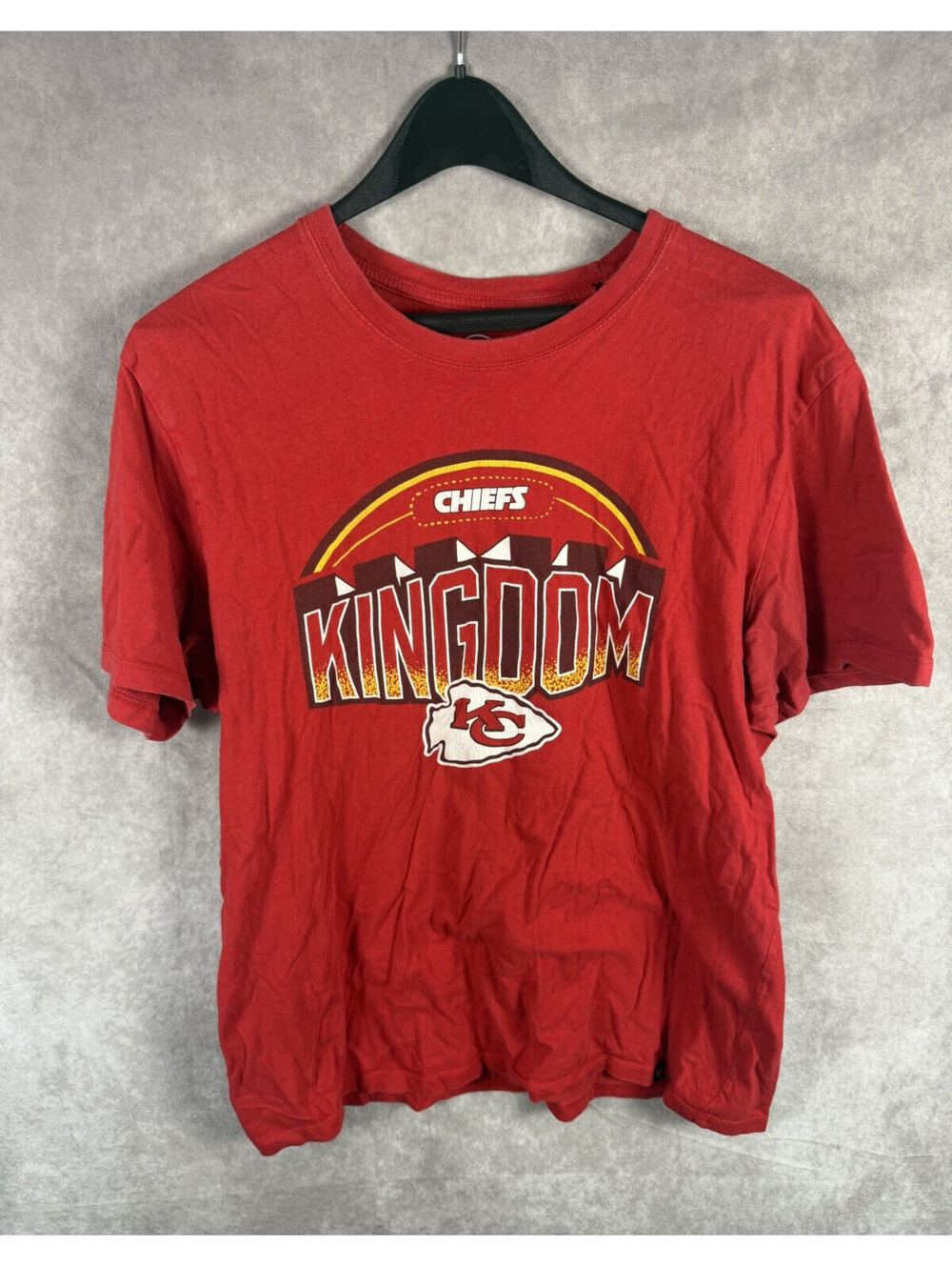 Kansas City Chiefs '47 T-Shirt Men's L Red Kingdom Graphic